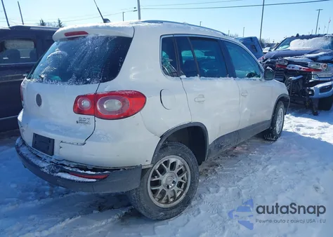 2009 Volkswagen Tiguan Se/Sel из США, поврежденный, VIN WVGBV75N69W508115